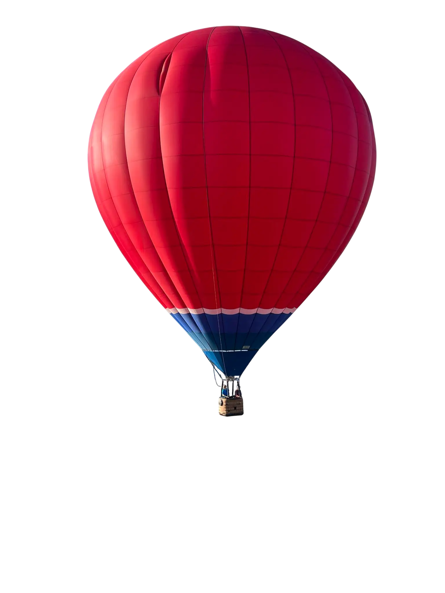BRB balloon in flight